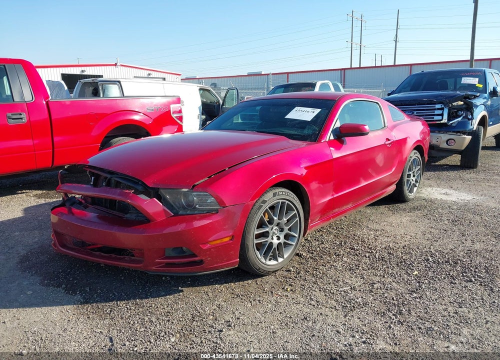 2013 FORD MUSTANG V6 PREMIUM VIN: 1ZVBP8AM3D5210988