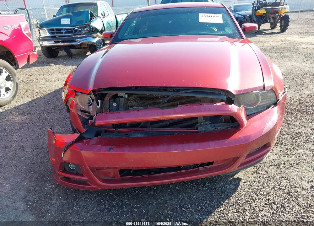 2013 FORD MUSTANG V6 PREMIUM VIN: 1ZVBP8AM3D5210988