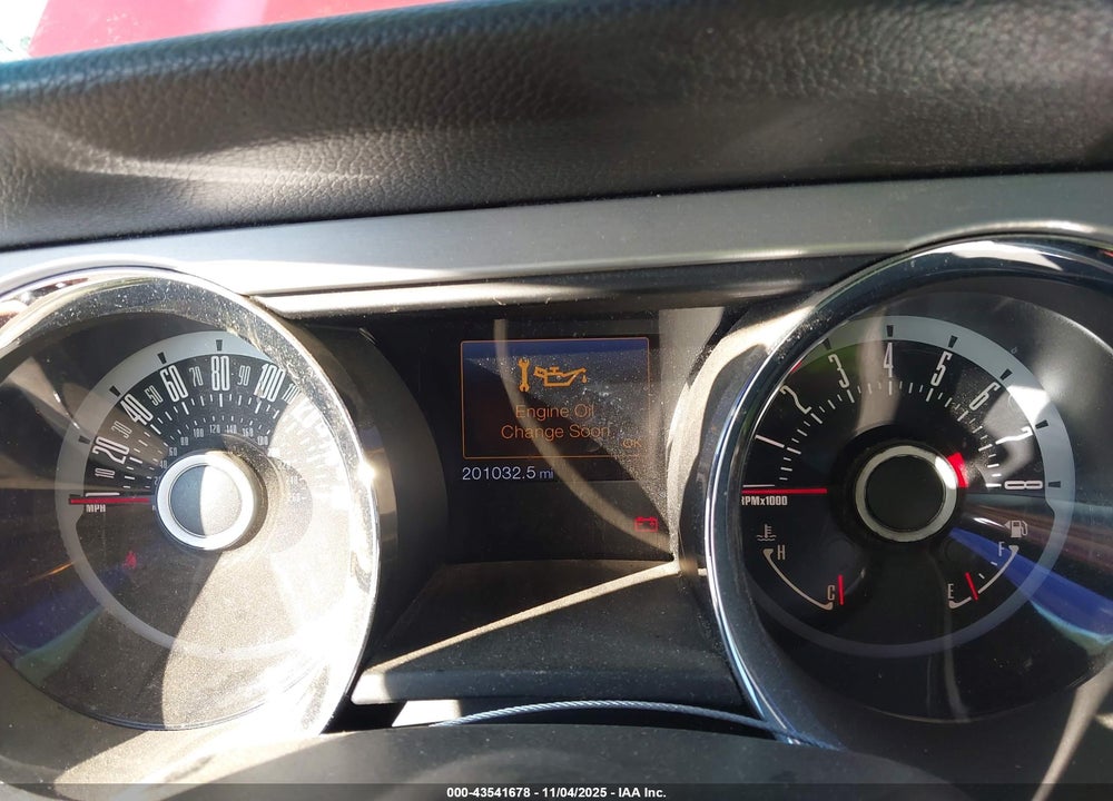 2013 FORD MUSTANG V6 PREMIUM VIN: 1ZVBP8AM3D5210988