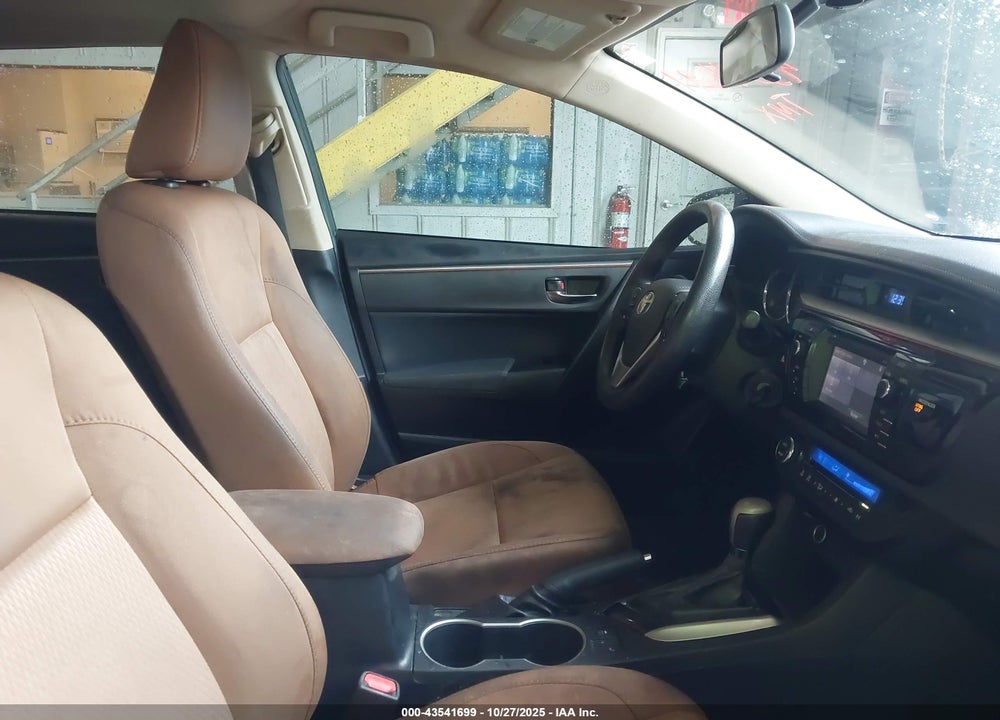 2015 TOYOTA COROLLA VIN: 2T1BURHE5FC406081