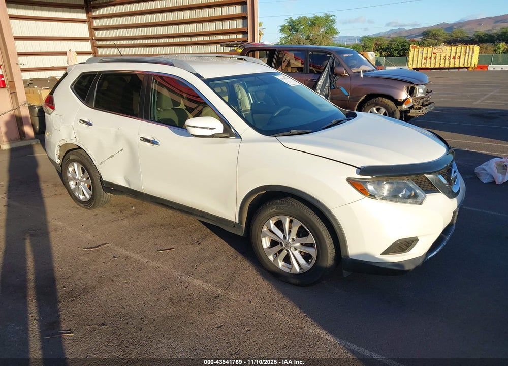 2016 NISSAN ROGUE SV VIN: 5N1AT2MT8GC788882