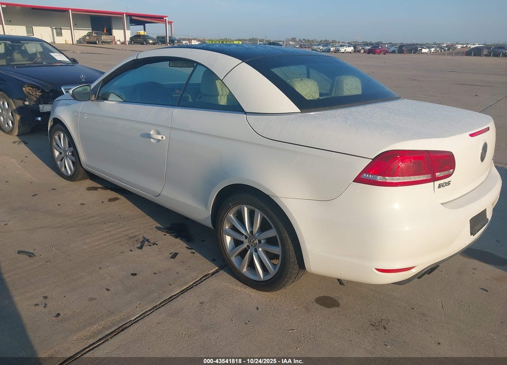 2012 VOLKSWAGEN EOS KOMFORT VIN: WVWBW7AH5CV006033