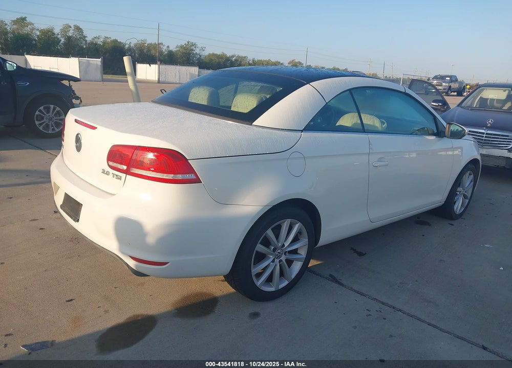 2012 VOLKSWAGEN EOS KOMFORT VIN: WVWBW7AH5CV006033