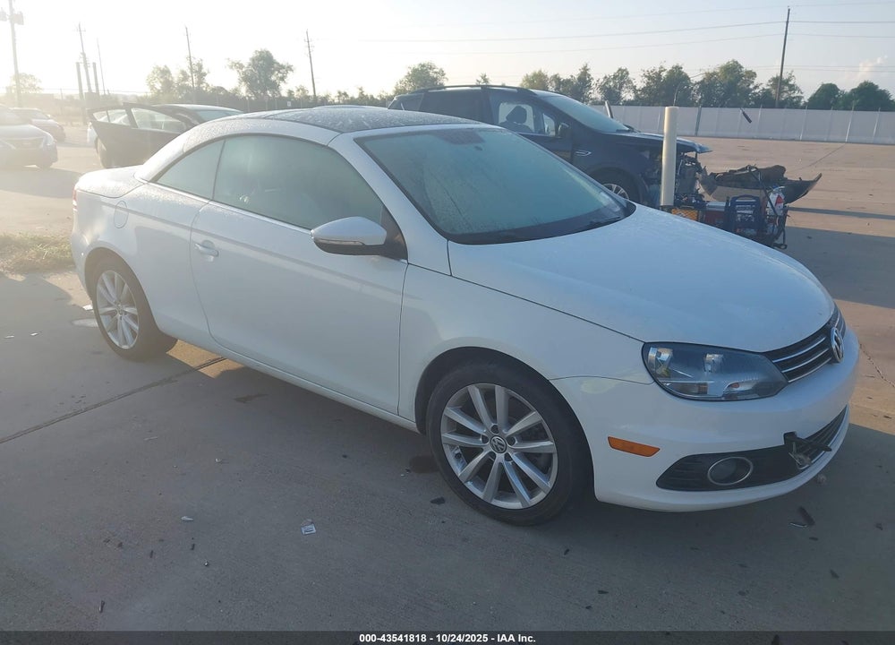 2012 VOLKSWAGEN EOS KOMFORT VIN: WVWBW7AH5CV006033