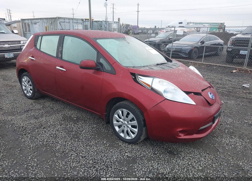 2014 NISSAN LEAF S VIN: 1N4AZ0CP5EC337987