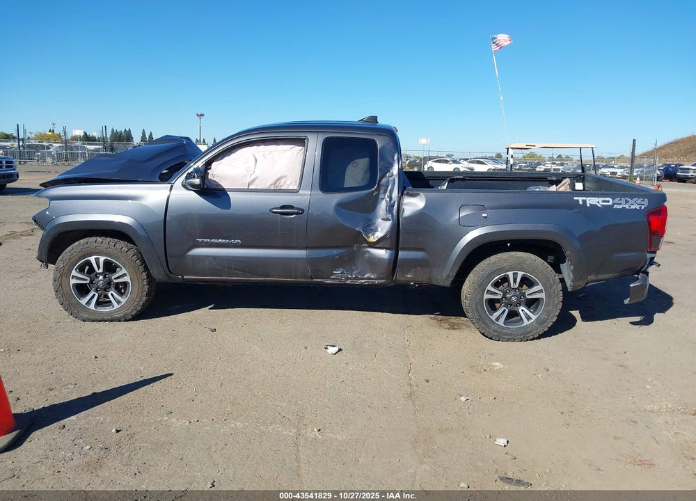 2018 TOYOTA TACOMA TRD SPORT VIN: 5TFSZ5AN9JX146461