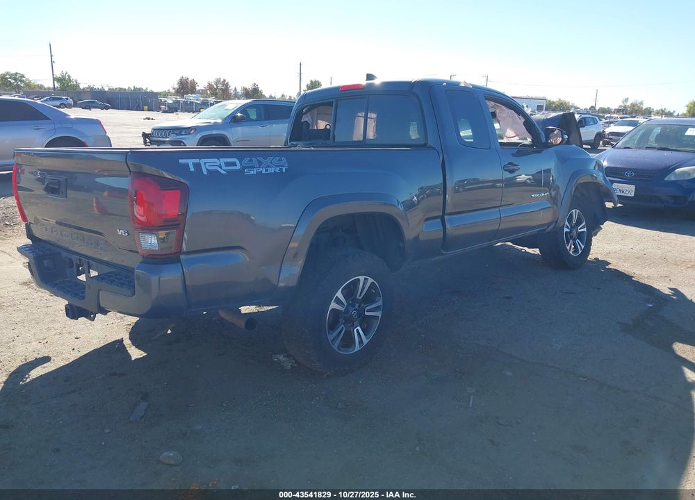 2018 TOYOTA TACOMA TRD SPORT VIN: 5TFSZ5AN9JX146461