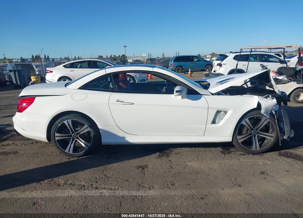 2018 MERCEDES-BENZ SL 450 VIN: WDDJK6GAXJF050750