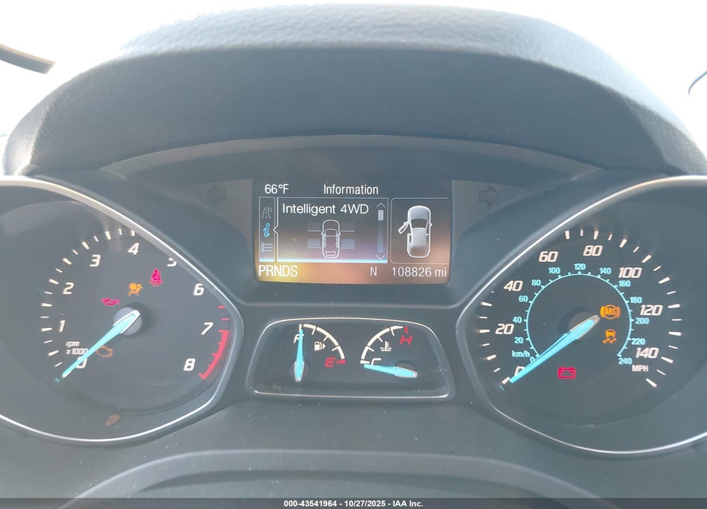 2016 FORD ESCAPE SE VIN: 1FMCU9GX3GUC85624