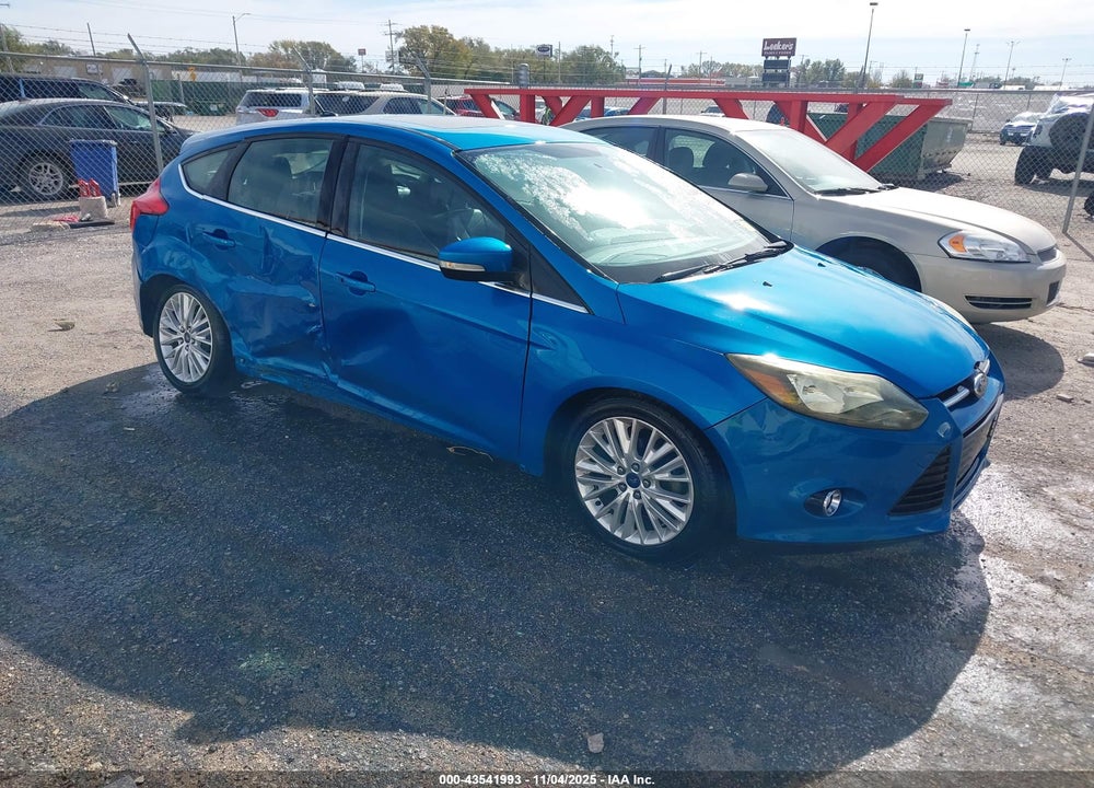2012 FORD FOCUS TITANIUM VIN: 1FAHP3N24CL446607