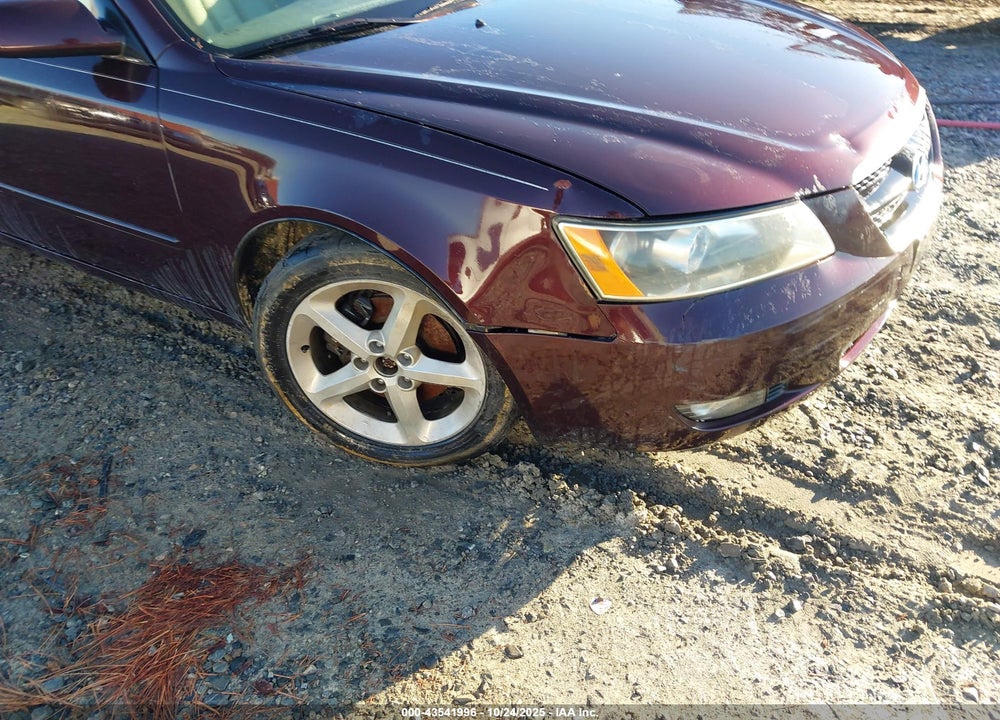 2006 HYUNDAI SONATA VIN: 5NPEU46F56H045542