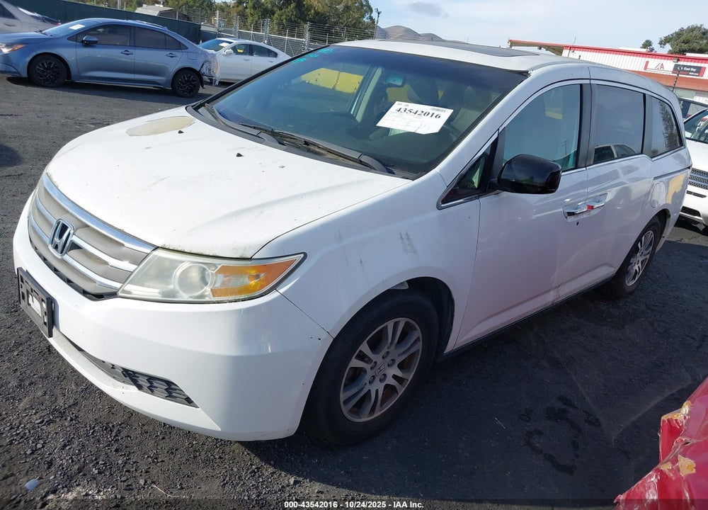 2011 HONDA ODYSSEY EX-L VIN: 5FNRL5H62BB026544