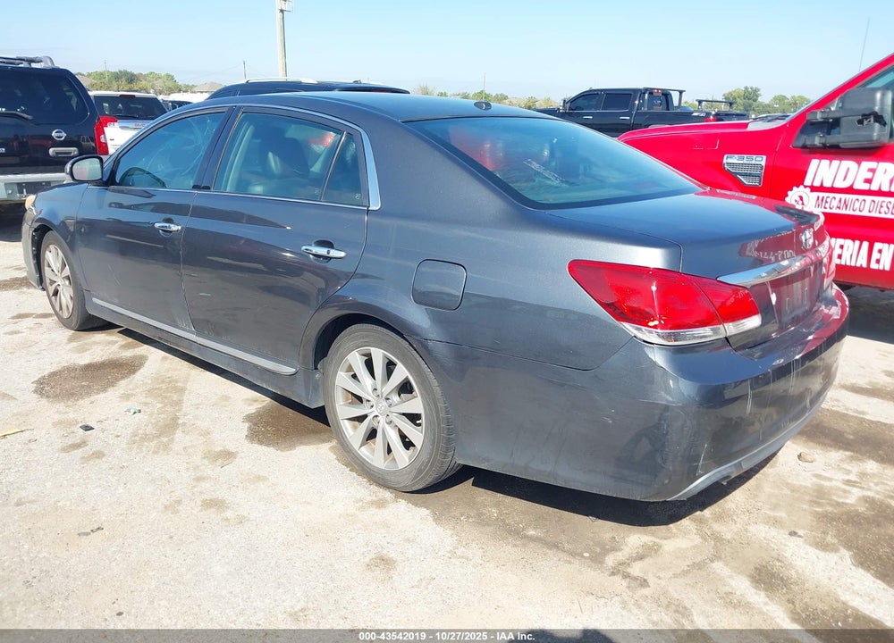 2011 TOYOTA AVALON LIMITED VIN: 4T1BK3DBXBU391570