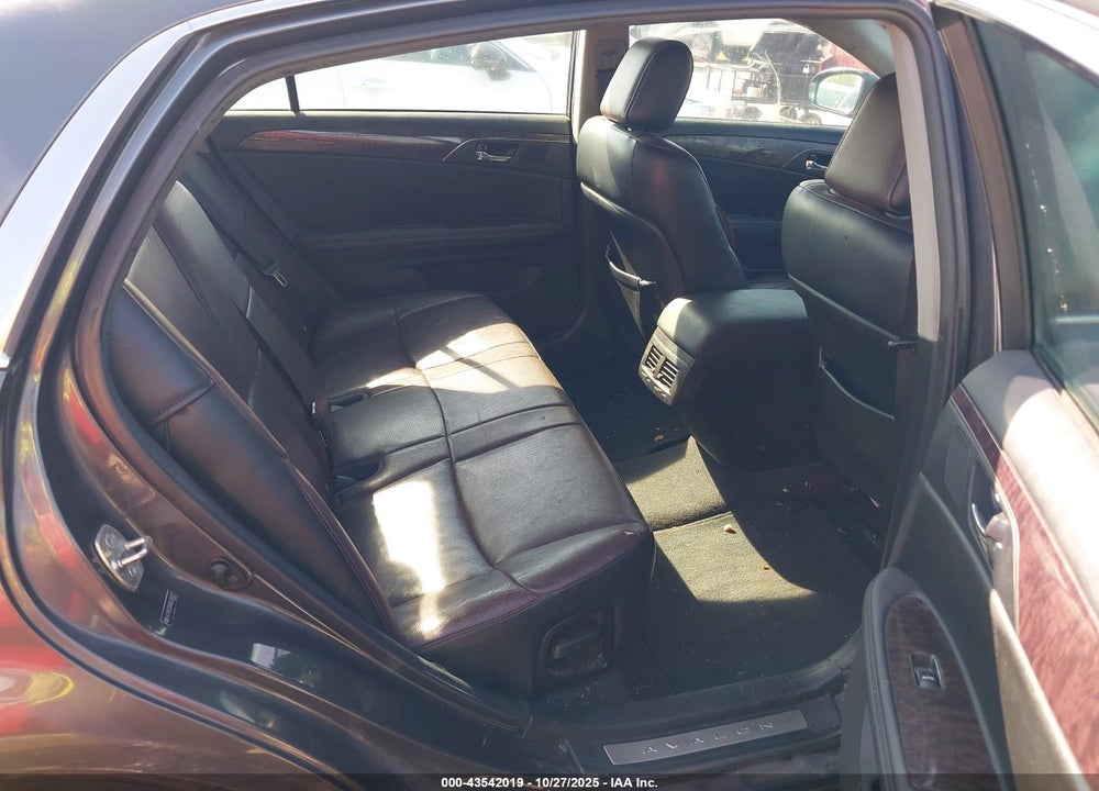 2011 TOYOTA AVALON LIMITED VIN: 4T1BK3DBXBU391570