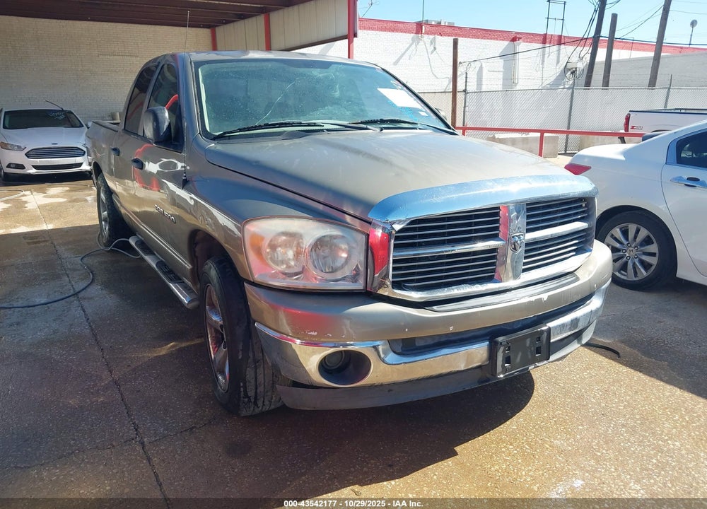 2007 DODGE RAM 1500 SLT VIN: 1D7HA18PX7J621568