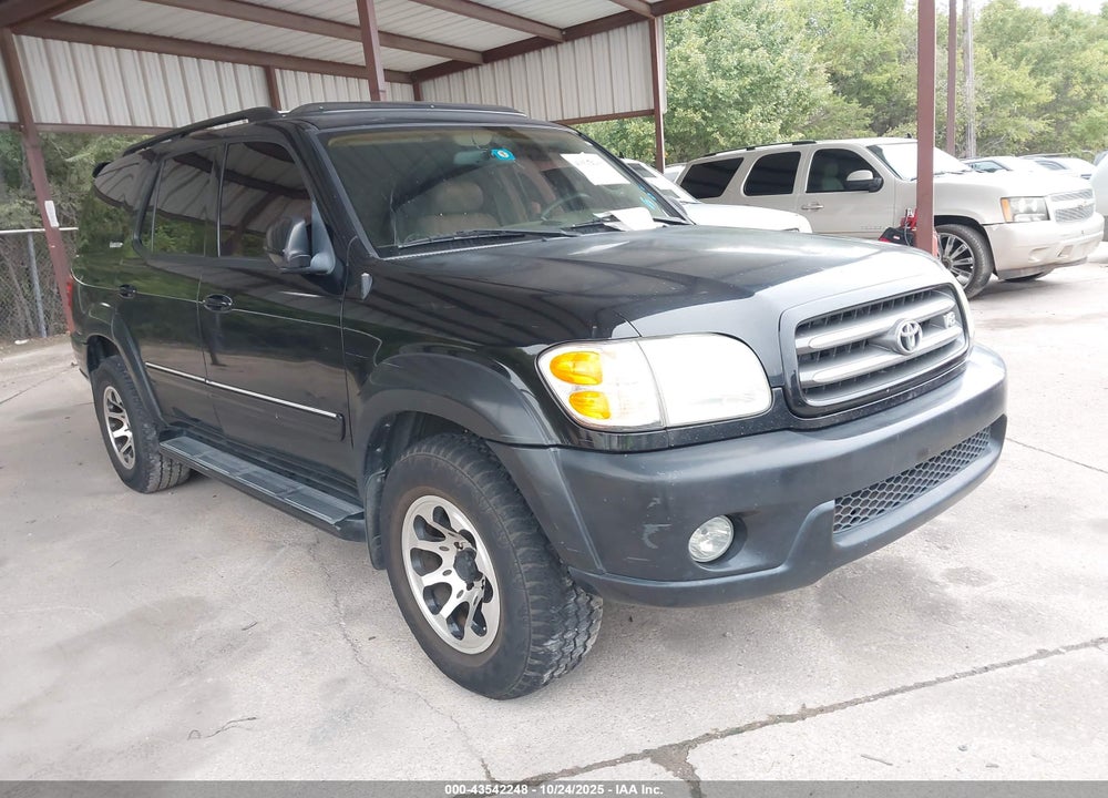 2003 TOYOTA SEQUOIA LIMITED V8 VIN: 5TDBT48A83S199935