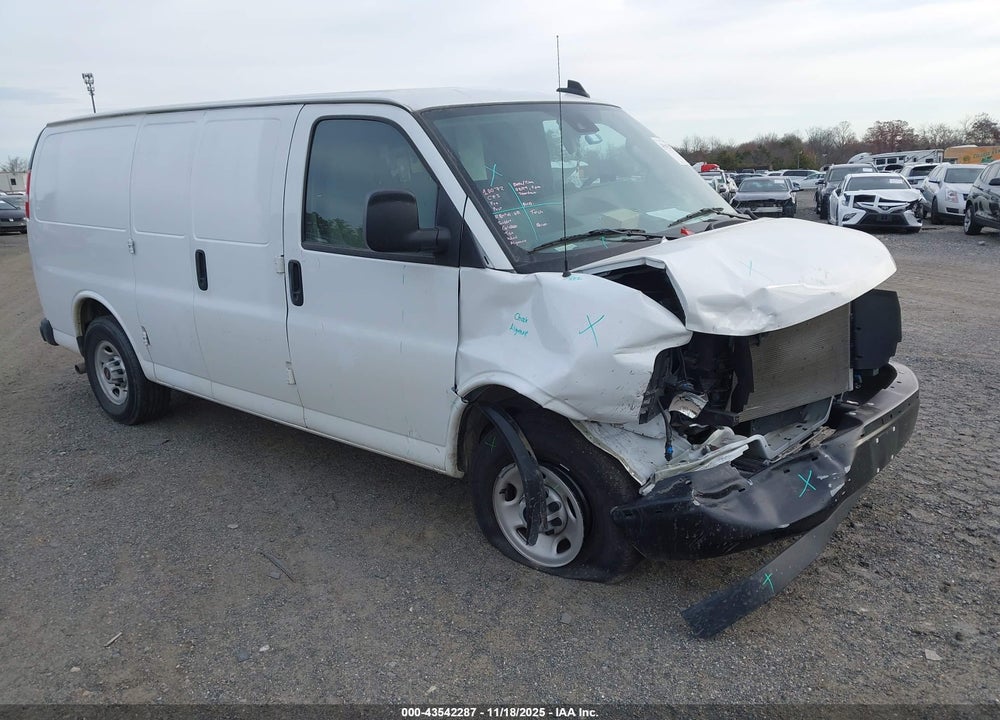 2024 GMC SAVANA CARGO RWD 2500 REGULAR WHEELBASE WORK VAN VIN: 1GTW7AFPXR1165514
