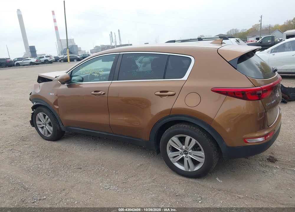 2019 KIA SPORTAGE LX VIN: KNDPMCAC6K7602926
