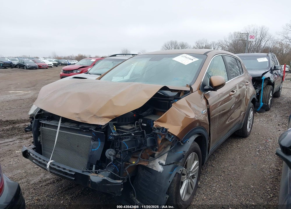 2019 KIA SPORTAGE LX VIN: KNDPMCAC6K7602926