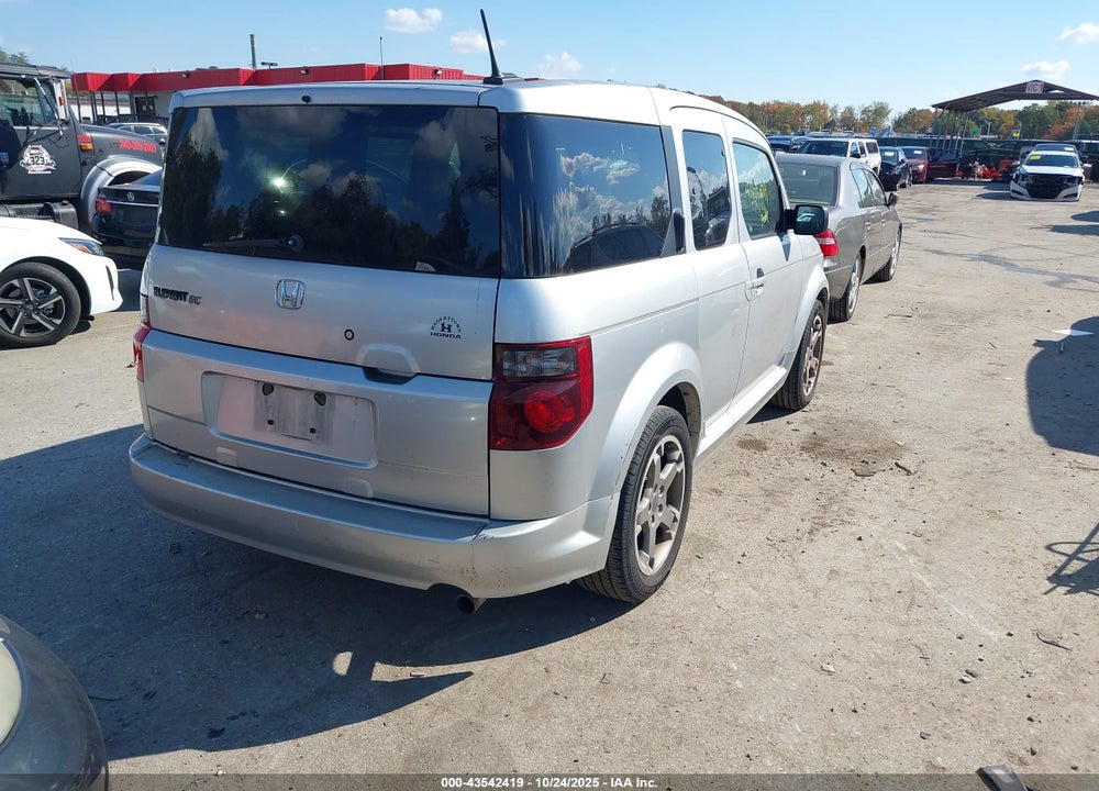 2008 HONDA ELEMENT SC VIN: 5J6YH18968L000027