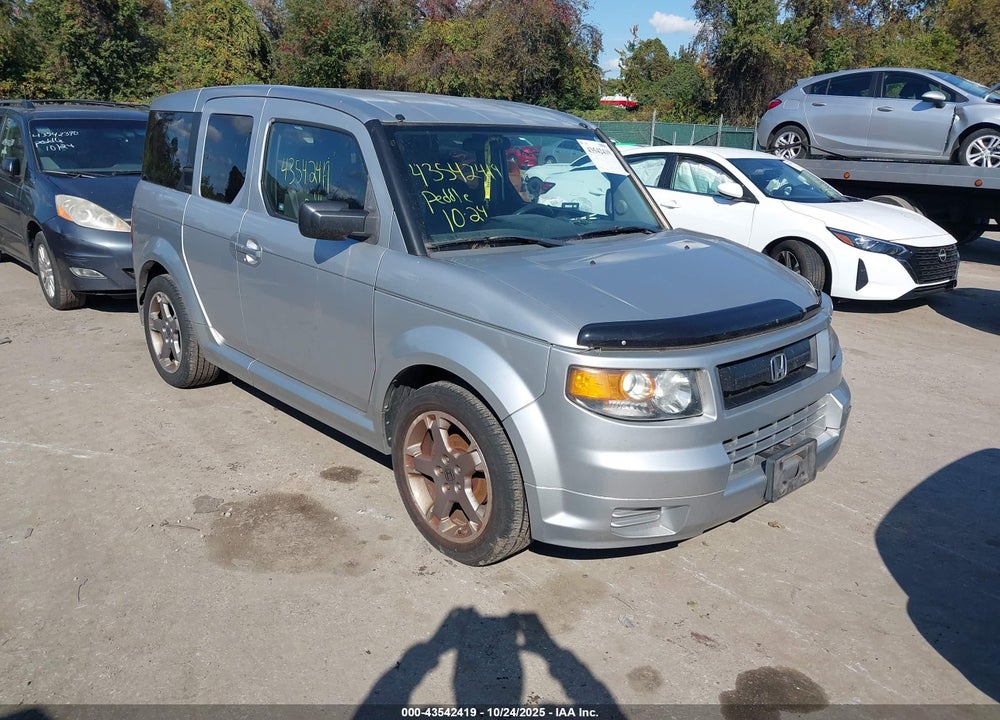 2008 HONDA ELEMENT SC VIN: 5J6YH18968L000027