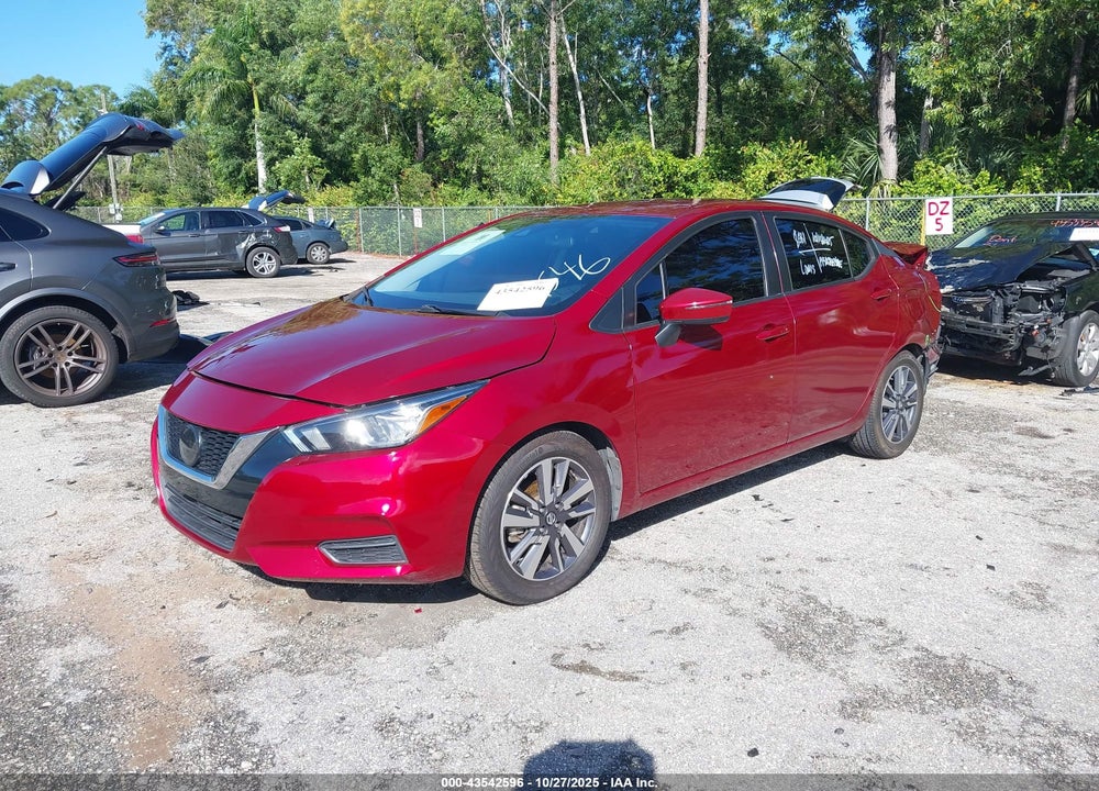 2020 NISSAN VERSA SV XTRONIC CVT VIN: 3N1CN8EV5LL844546