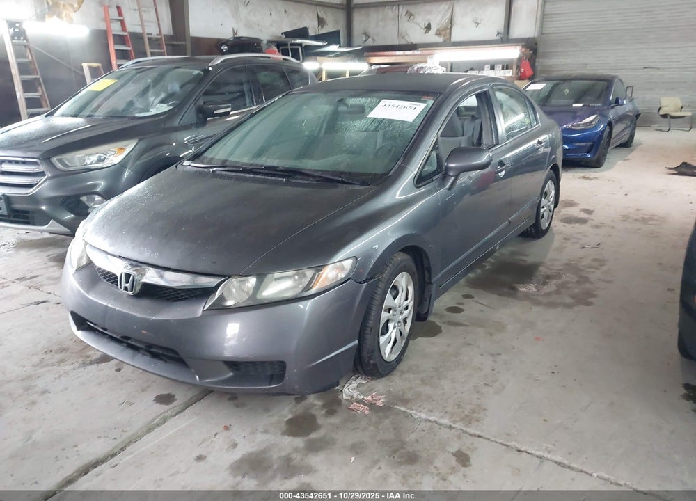 2011 HONDA CIVIC LX VIN: 19XFA1F51BE018887