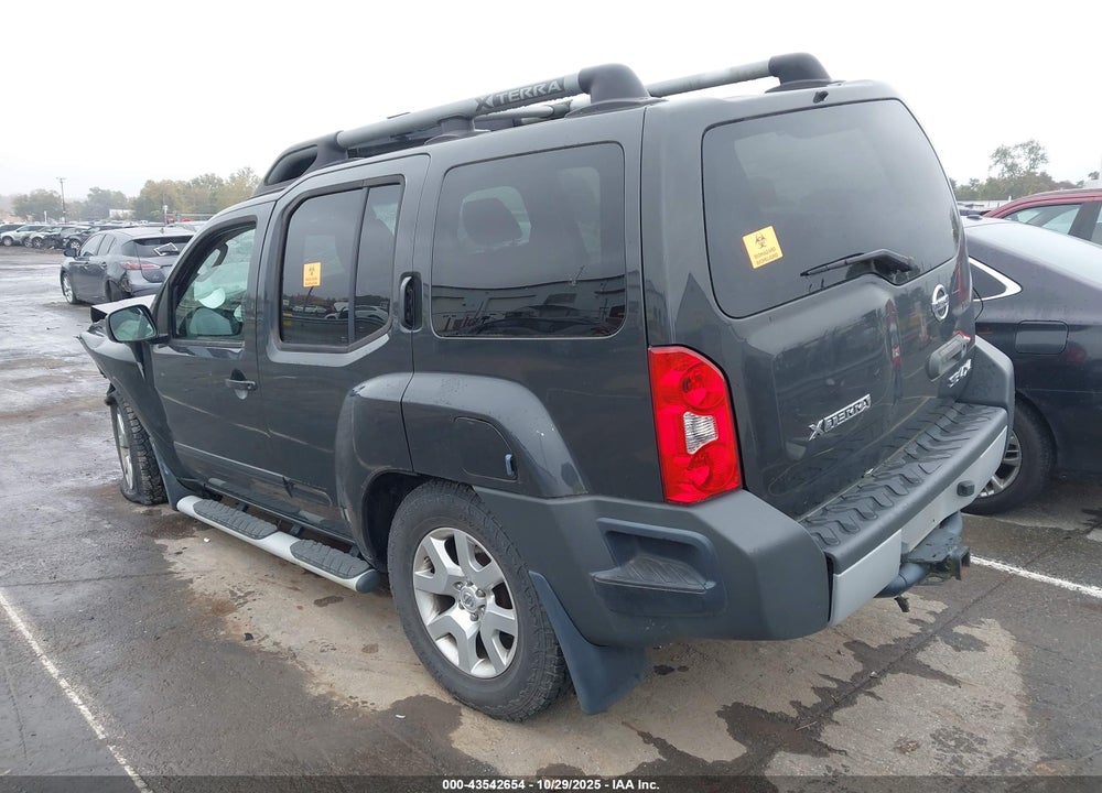 2010 NISSAN XTERRA SE VIN: 5N1AN0NW2AC520909