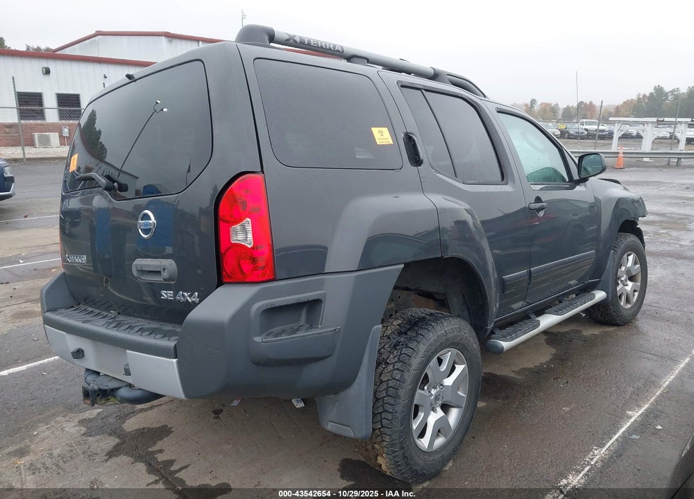 2010 NISSAN XTERRA SE VIN: 5N1AN0NW2AC520909