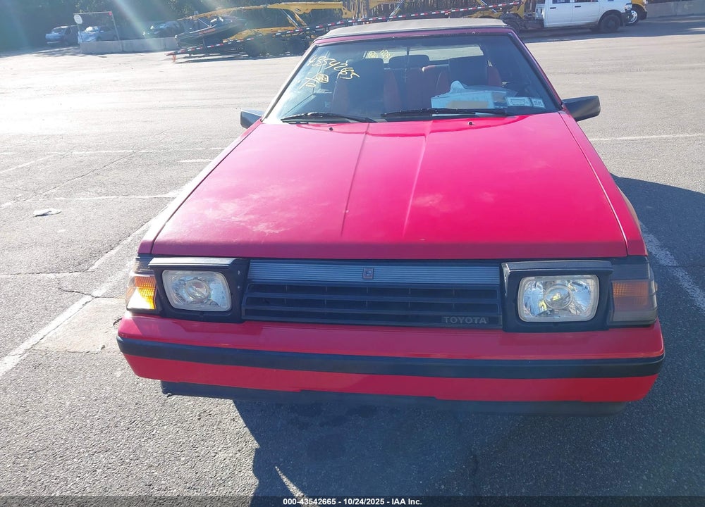 1985 TOYOTA CELICA GT-S VIN: JT5RA65K8F4056461