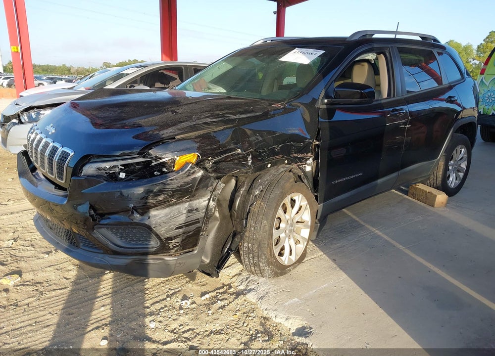 2021 JEEP CHEROKEE LATITUDE FWD VIN: 1C4PJLCB6MD140837