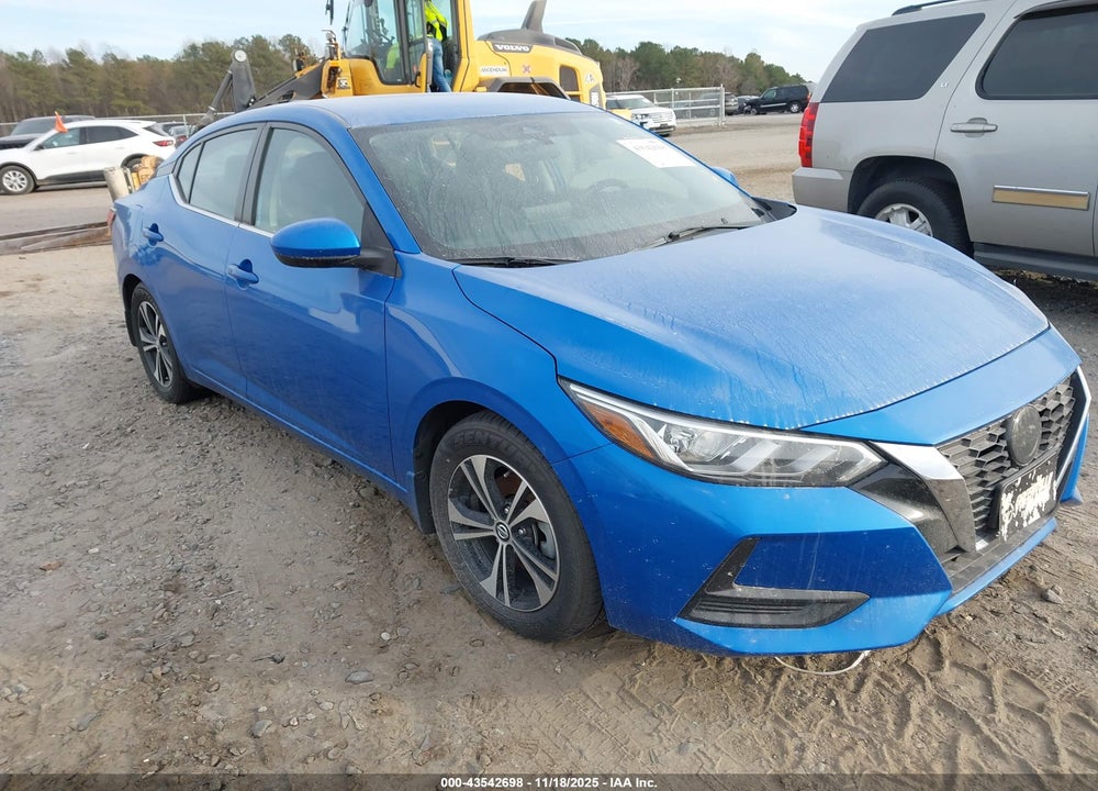 2021 NISSAN SENTRA SV XTRONIC CVT VIN: 3N1AB8CV7MY318250