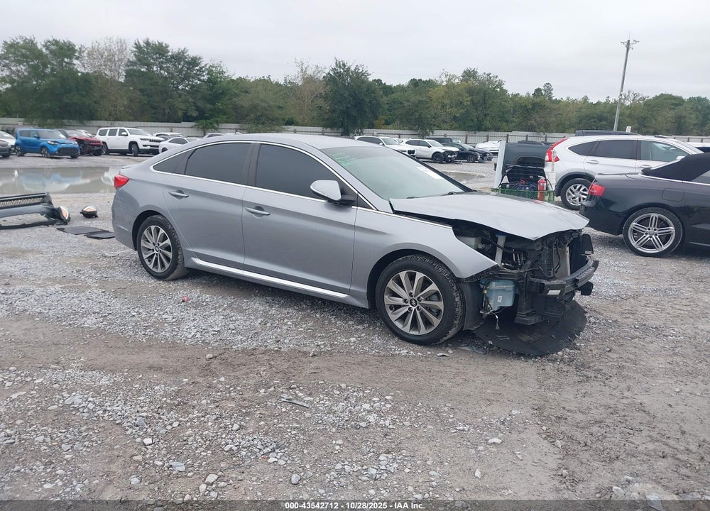 2016 HYUNDAI SONATA SPORT VIN: 5NPE34AFXGH313156