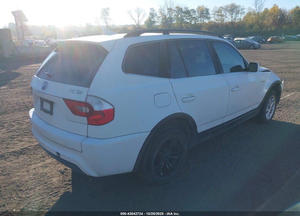 2006 BMW X3 3.0I VIN: WBXPA93496WD28690