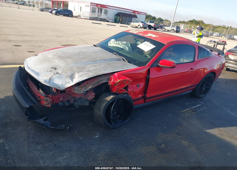 2011 FORD MUSTANG V6 PREMIUM VIN: 1ZVBP8AM2B5104173