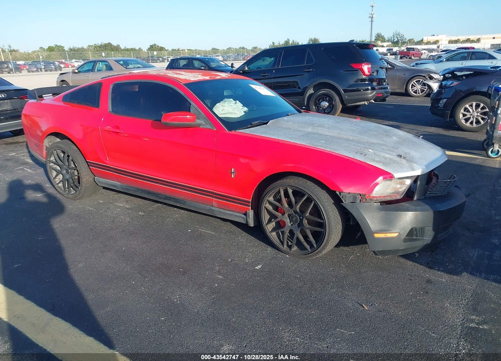 2011 FORD MUSTANG V6 PREMIUM VIN: 1ZVBP8AM2B5104173