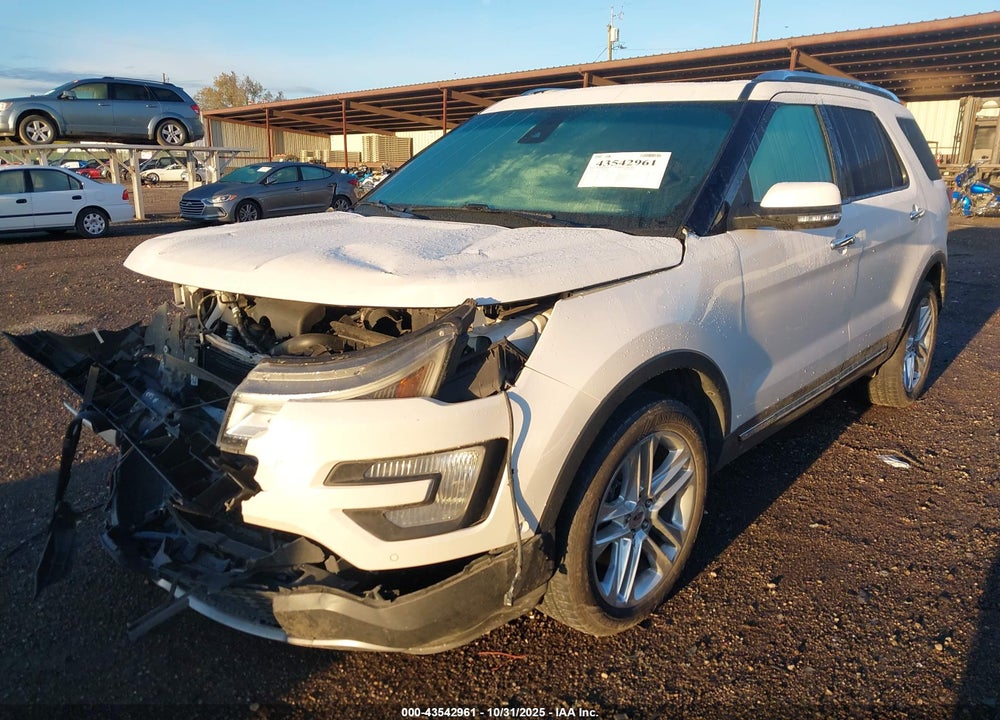 2016 FORD EXPLORER LIMITED VIN: 1FM5K8F82GGD24625