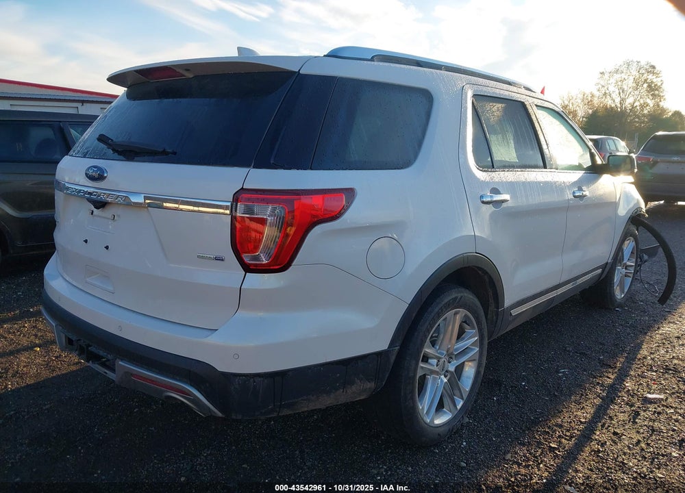 2016 FORD EXPLORER LIMITED VIN: 1FM5K8F82GGD24625