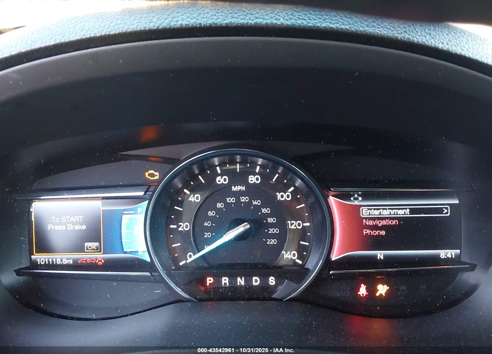 2016 FORD EXPLORER LIMITED VIN: 1FM5K8F82GGD24625