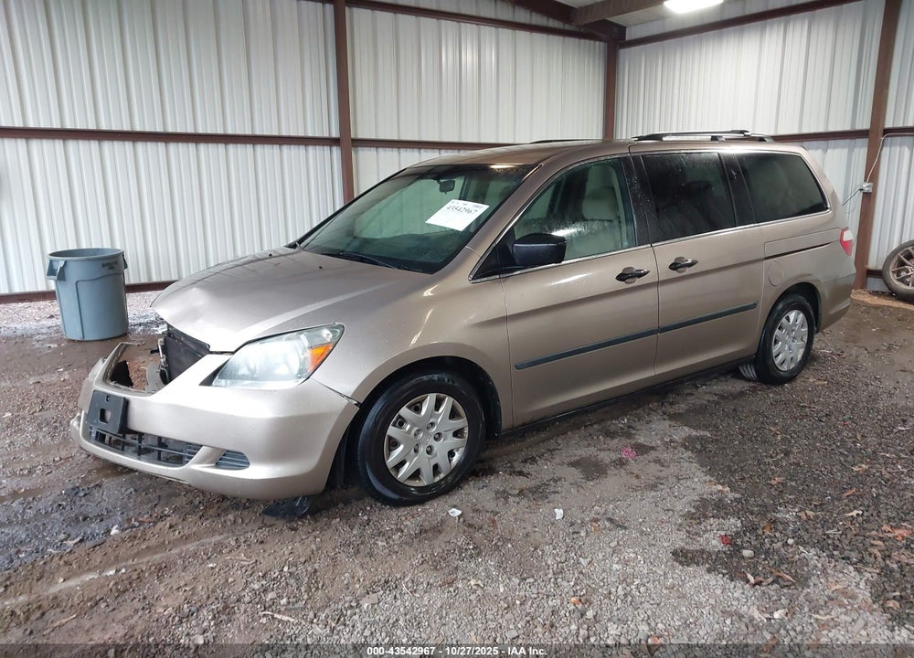 2006 HONDA ODYSSEY LX VIN: 5FNRL38256B106136