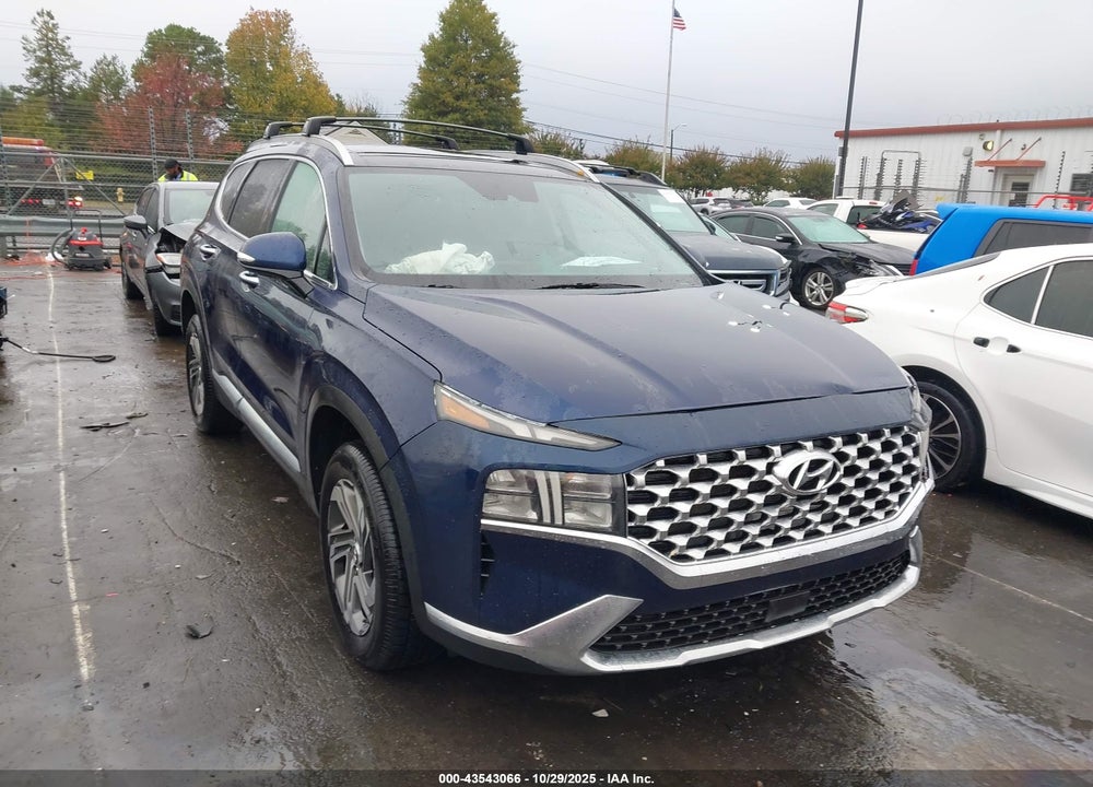 2022 HYUNDAI SANTA FE SEL VIN: 5NMS3DAJ7NH406492