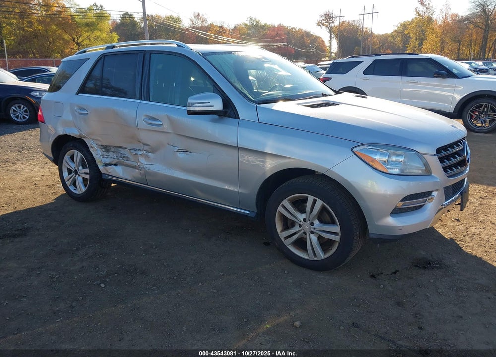 2015 MERCEDES-BENZ ML 350 4MATIC VIN: 4JGDA5HB1FA507747