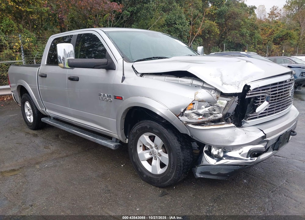 2016 RAM 1500 OUTDOORSMAN VIN: 1C6RR7LMXGS232857