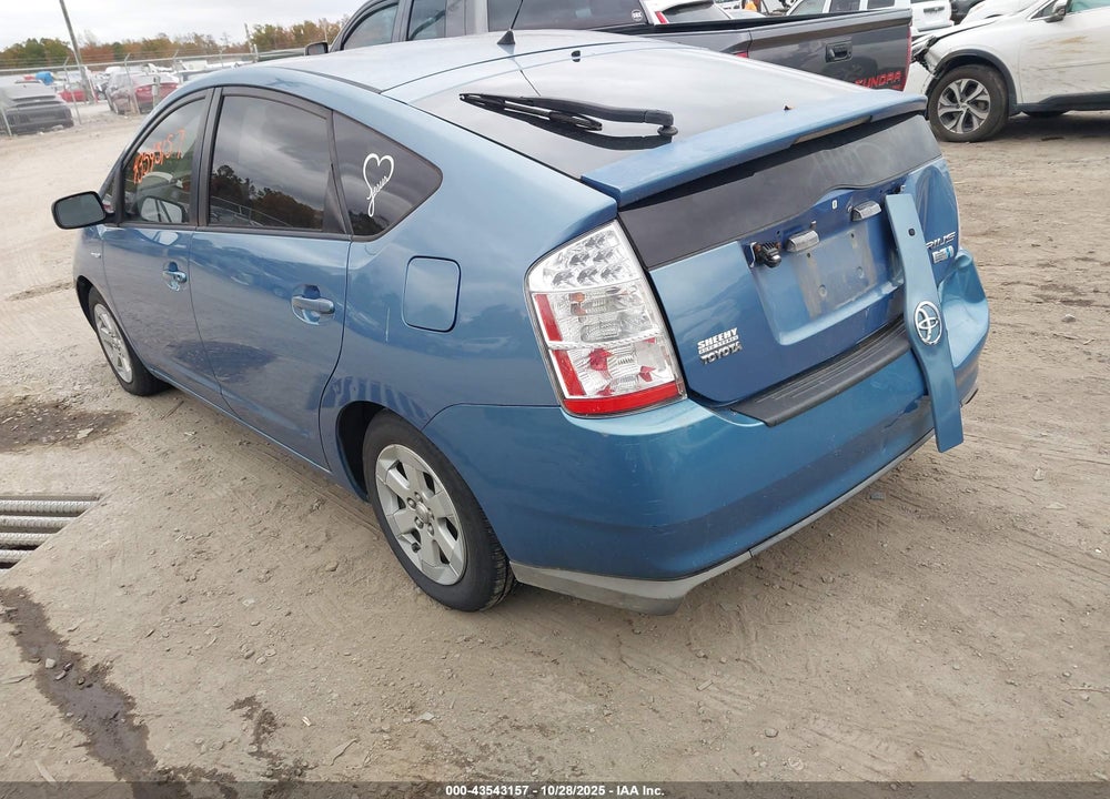 2008 TOYOTA PRIUS VIN: JTDKB20U387813272