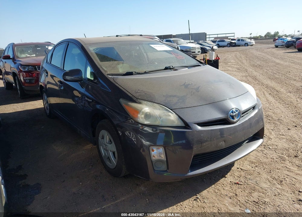 2011 TOYOTA PRIUS THREE VIN: JTDKN3DU3B0316701