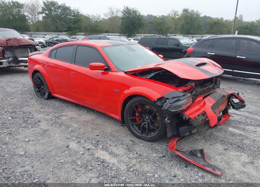 2022 DODGE CHARGER SCAT PACK WIDEBODY VIN: 2C3CDXGJ7NH195496
