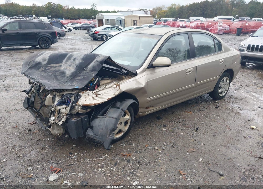 2005 HYUNDAI ELANTRA GLS/GT VIN: KMHDN46D35U125591