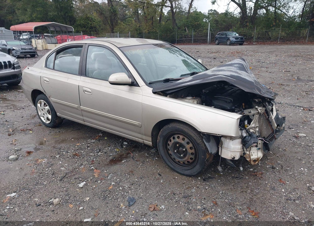 2005 HYUNDAI ELANTRA GLS/GT VIN: KMHDN46D35U125591