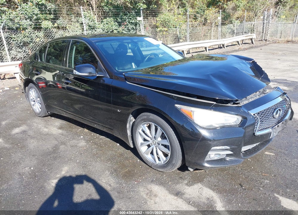 2014 INFINITI Q50 PREMIUM VIN: JN1BV7AR2EM689591