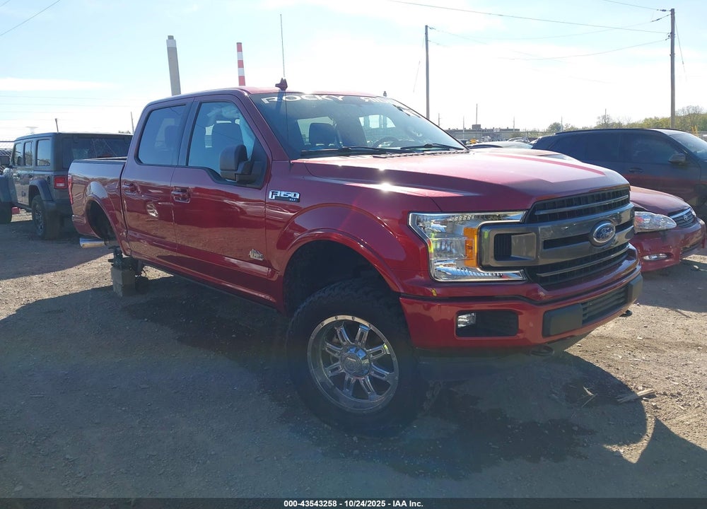 2018 FORD F-150 XLT VIN: 1FTEW1E59JFD19023